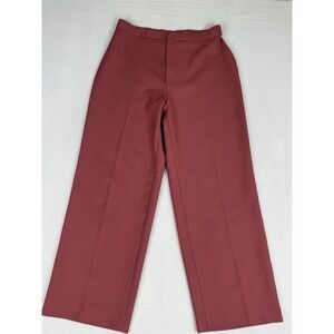 Vtg Pink Bend Over Womens Pants Size 10-12